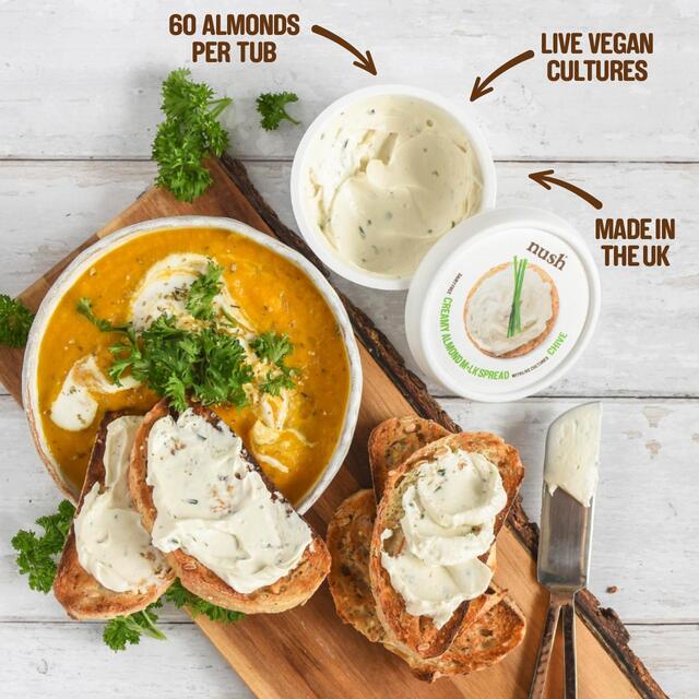 Nush Chive Almond Cream Cheese Style Spread thumbnail 2