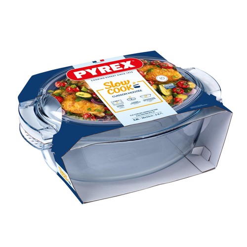 Pyrex Easy Grip Casserole Dish 5.8L
