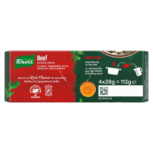 Knorr 4 Beef Stock Pot thumbnail 3