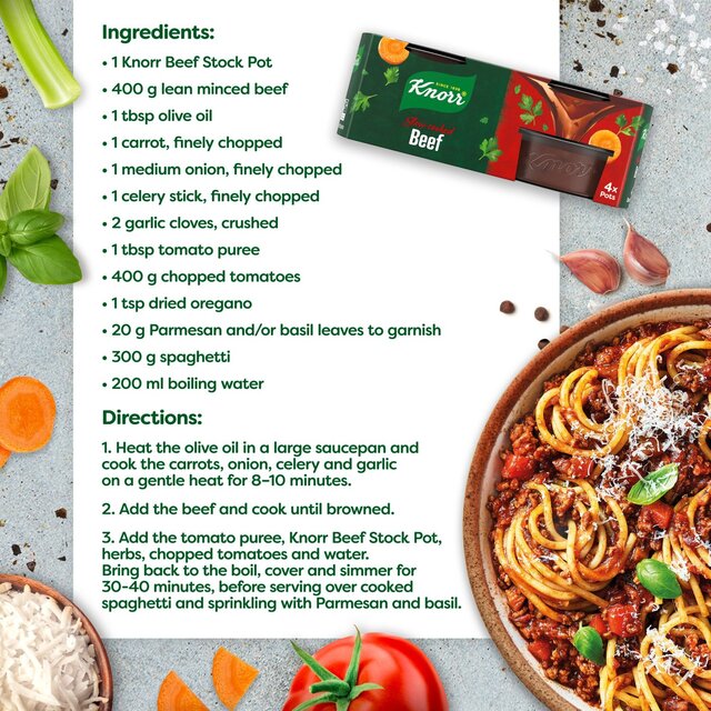 Knorr 4 Beef Stock Pot thumbnail 5