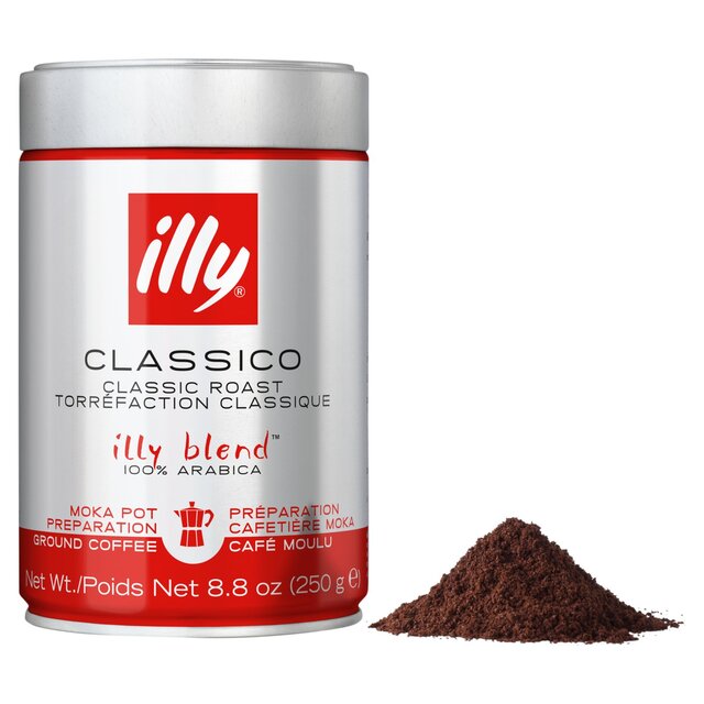 illy Ground Medium Roast Moka thumbnail 2