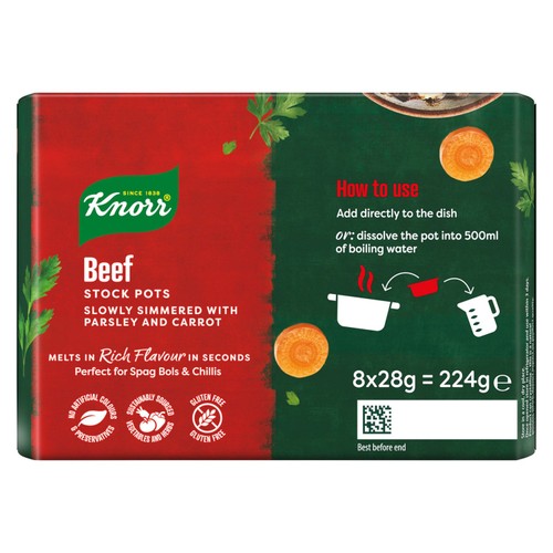 Knorr 8 Beef Stock Pot  thumbnail 3