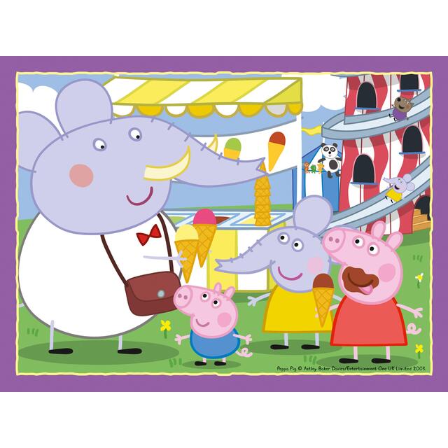 Peppa Pig 4 in a Box Jigsaw Puzzles thumbnail 3