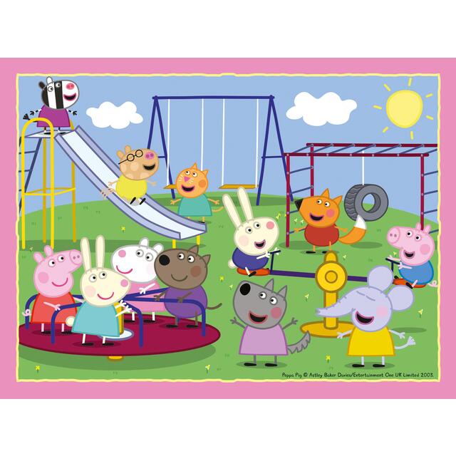 Peppa Pig 4 in a Box Jigsaw Puzzles thumbnail 4