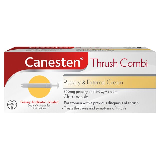 Canesten Thrush Pessary & Cream Combi