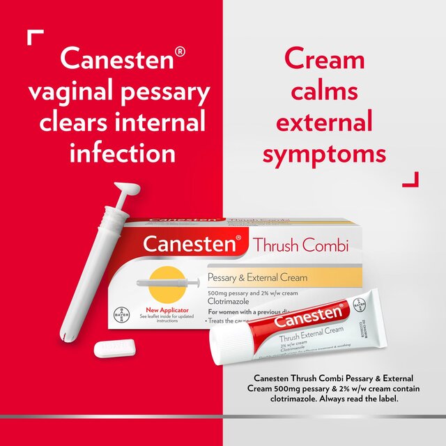 Canesten Thrush Pessary & Cream Combi thumbnail 4