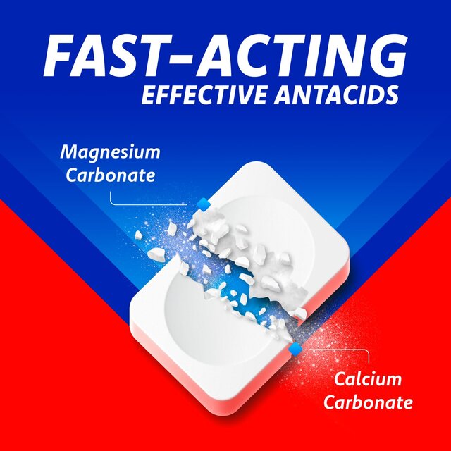 Rennie Spearmint Heartburn & Indigestion Relief Tablets thumbnail 2