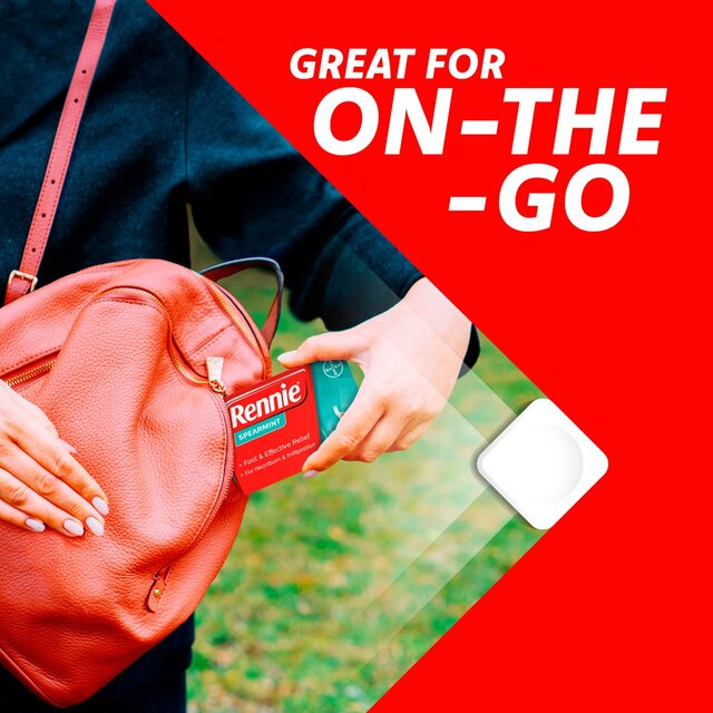 Rennie Spearmint Heartburn & Indigestion Relief Tablets thumbnail 5