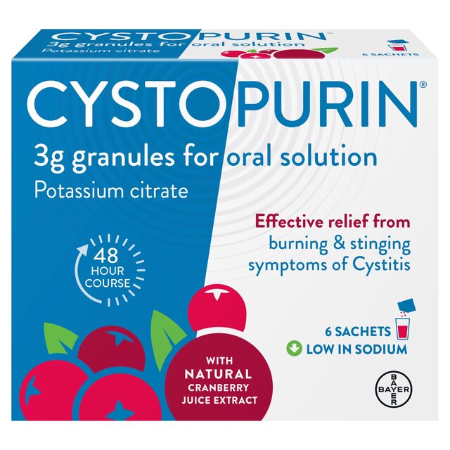 Cystopurin Granules for Oral Solution with Natural Cranberry Juice Extract