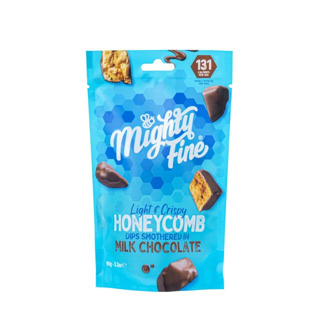 Mighty Fine Milk Chocolate Honeycomb