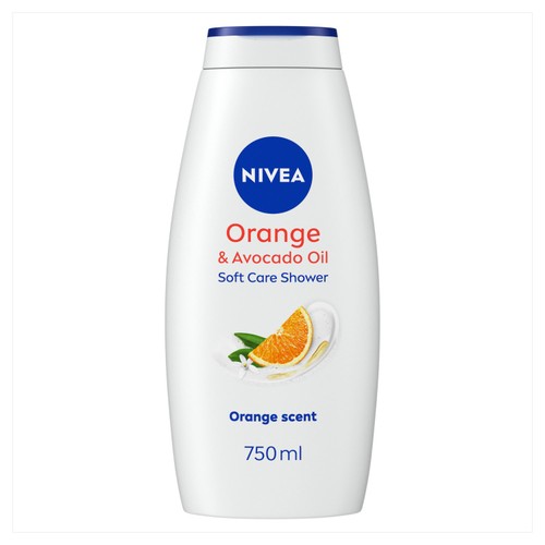 NIVEA Orange & Avocado Oil Shower Cream
