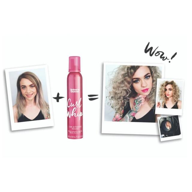 Umberto Giannini Curl Whip Curl Activating Mousse thumbnail 2