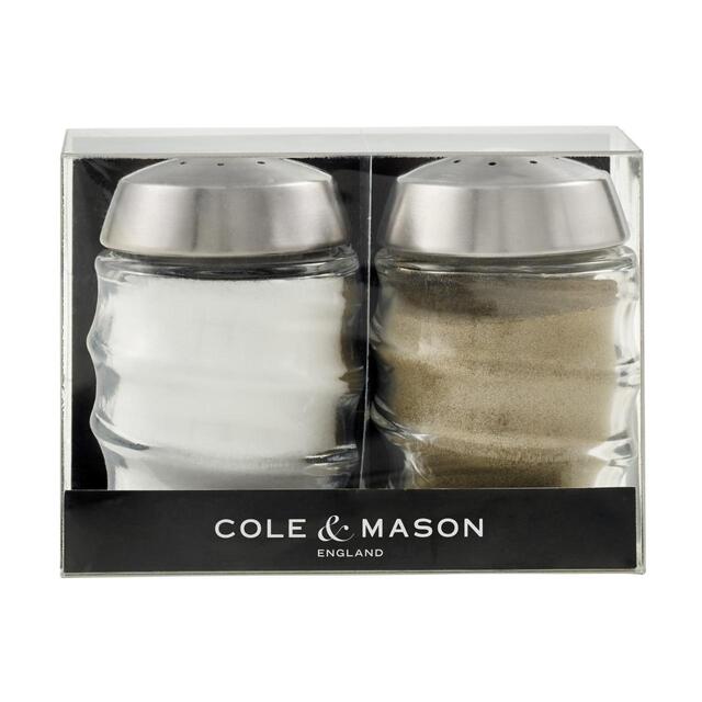 Cole & Mason Bray Salt & Pepper Glass Shakers, 70mm thumbnail 2