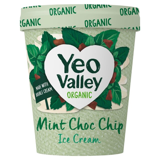 Yeo Valley Mint Choc Chip Ice Cream