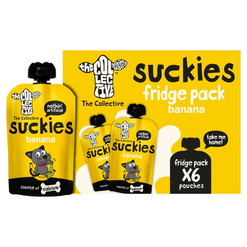The Collective Kids Banana Suckies Yoghurt Multipack