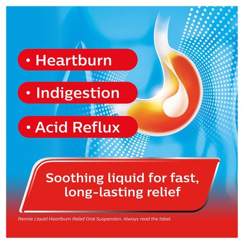 Rennie Liquid Heartburn Relief Oral Suspension thumbnail 2