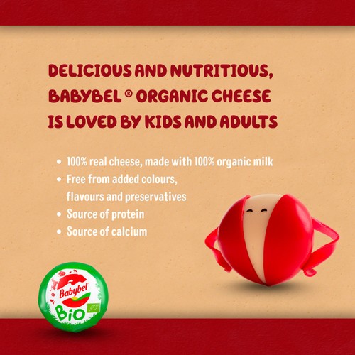 Mini Babybel Organic cheese snacks  thumbnail 3