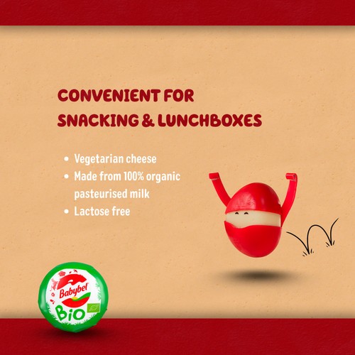 Mini Babybel Organic cheese snacks  thumbnail 4