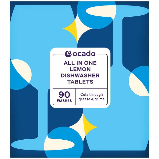 Ocado All in One Dishwasher Tablets Lemon thumbnail 2