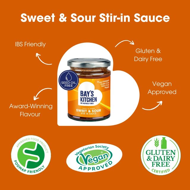 Bay's Kitchen Sweet & Sour Stir-in Low Fodmap Sauce thumbnail 7