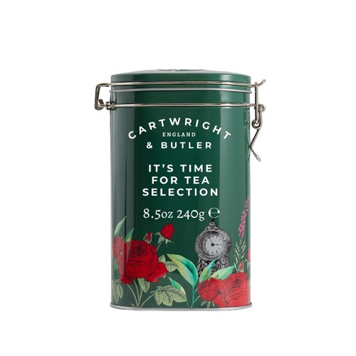 Cartwright & Butler Salted Caramel Shortbread & English Breakfast Tea Tin