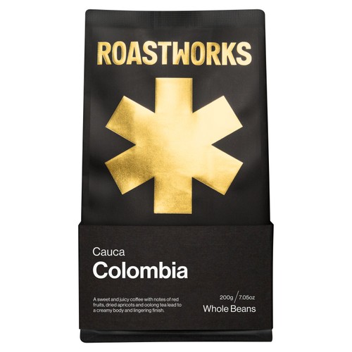 Roastworks Colombia Whole Bean Coffee