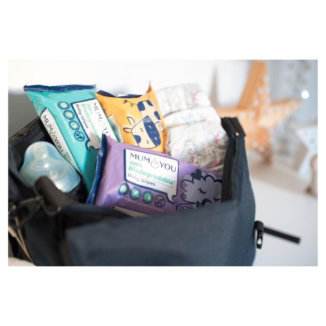 Mum & You 100% Biodegradable Baby Wipes thumbnail 2