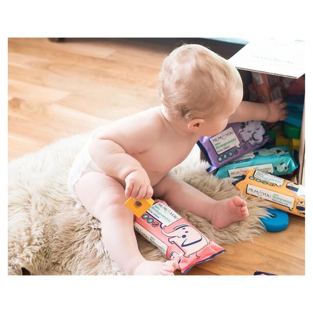 Mum & You 100% Biodegradable Baby Wipes, Multipack thumbnail 6