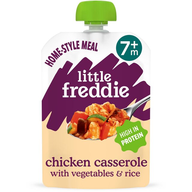 Little Freddie Chicken & Rice Casserole Organic Baby Food