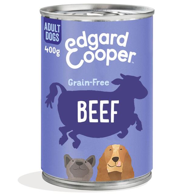 Edgard & Cooper Adult Grain Free Wet Dog Food with Beef