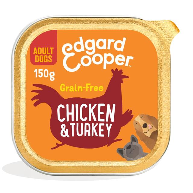 Edgard & Cooper Adult Grain Free Wet Dog Food with Chicken & Turkey thumbnail 2