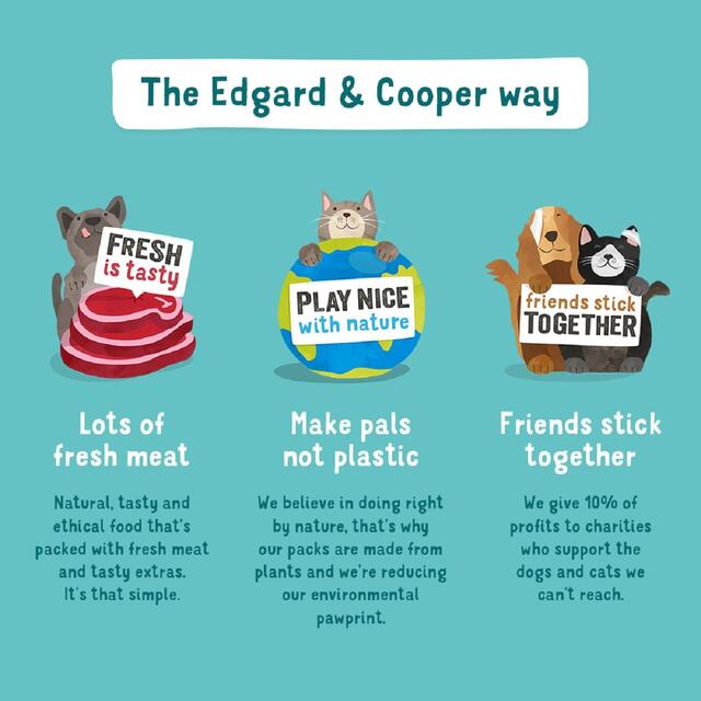 Edgard & Cooper Adult Grain Free Wet Dog Food with Chicken & Turkey thumbnail 8