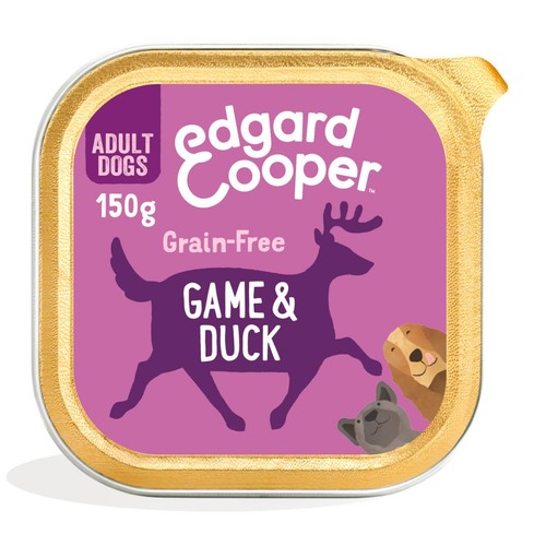 Edgard & Cooper Adult Grain Free Wet Dog Food with Game & Duck thumbnail 2