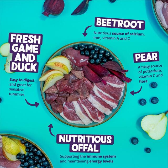 Edgard & Cooper Adult Grain Free Wet Dog Food with Game & Duck thumbnail 3