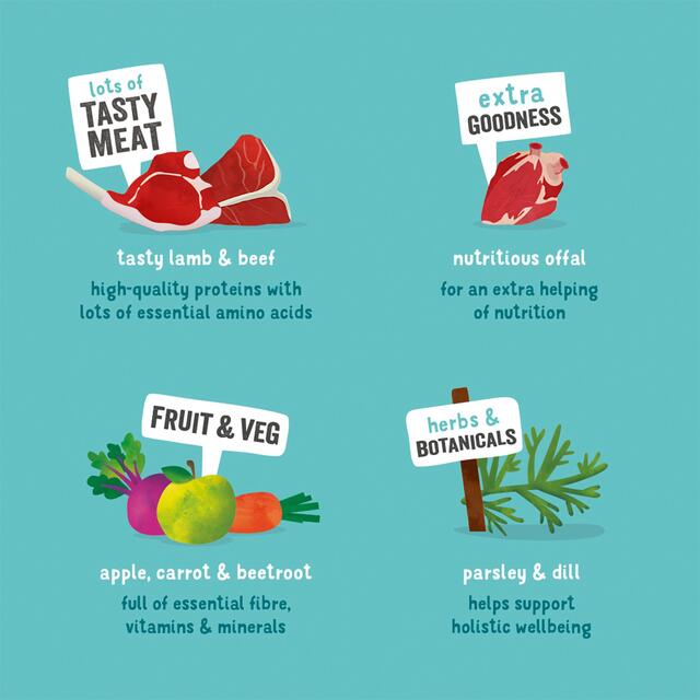 Edgard & Cooper Adult Grain Free Wet Dog Food with Lamb & Beef thumbnail 4