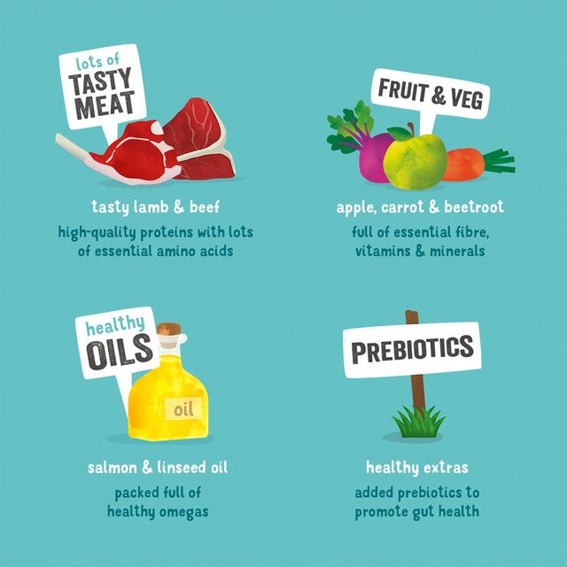 Edgard & Cooper Adult Grain Free Wet Dog Food with Lamb & Beef thumbnail 5