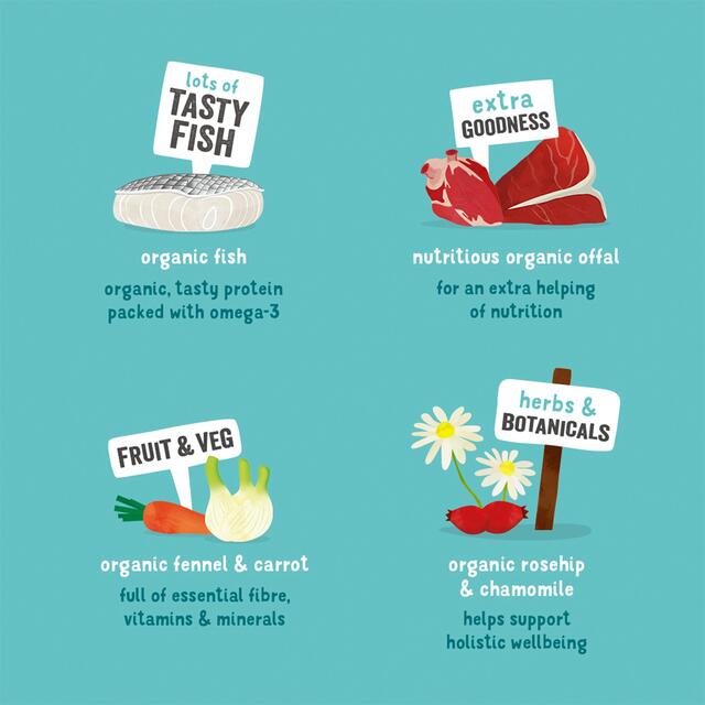 Edgard & Cooper Adult Grain Free Wet Dog Food with Organic Fish thumbnail 4