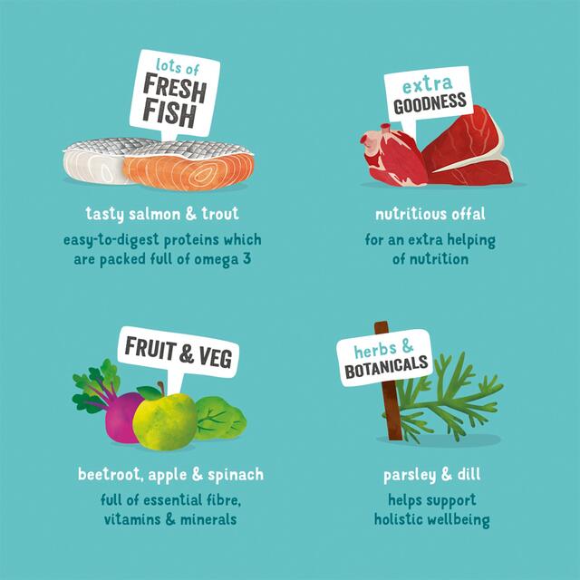 Edgard & Cooper Adult Grain Free Wet Dog Food with Salmon & Turkey thumbnail 3