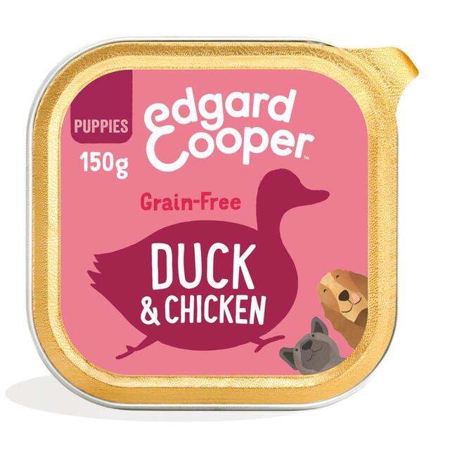 Edgard & Cooper Puppy Grain Free Wet Dog Food with Duck & Chicken thumbnail 2