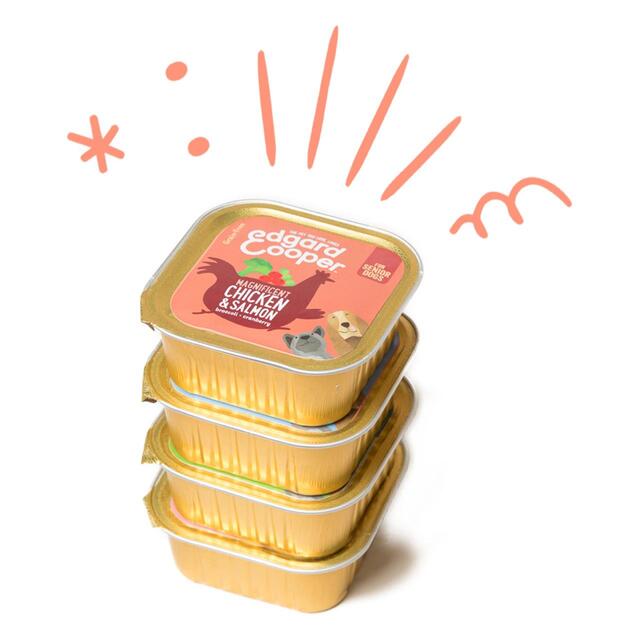 Edgard & Cooper Senior Grain Free Wet Dog Food with Chicken & Salmon thumbnail 5