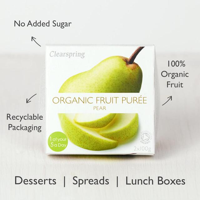 Clearspring Organic Pear Puree thumbnail 4