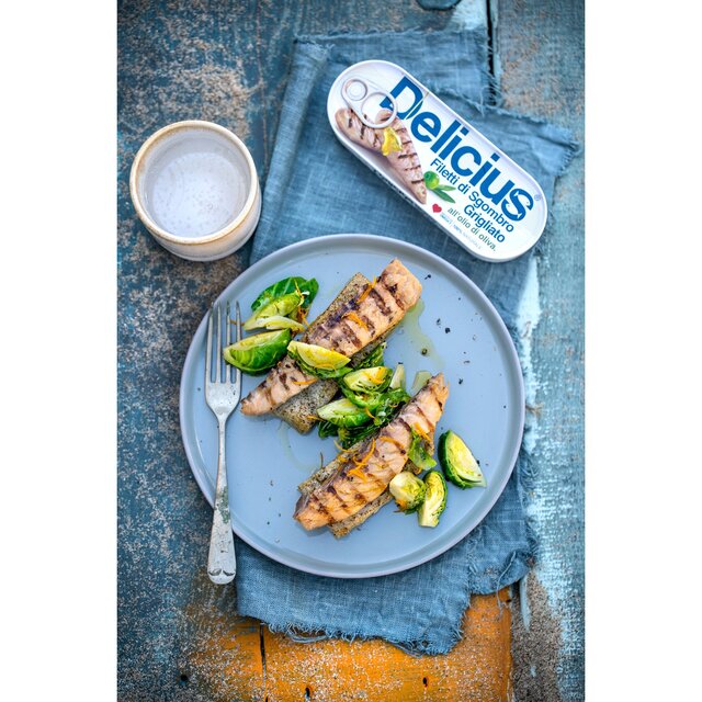 Delicius Grilled Mackerel Fillets in Olive Oil thumbnail 2