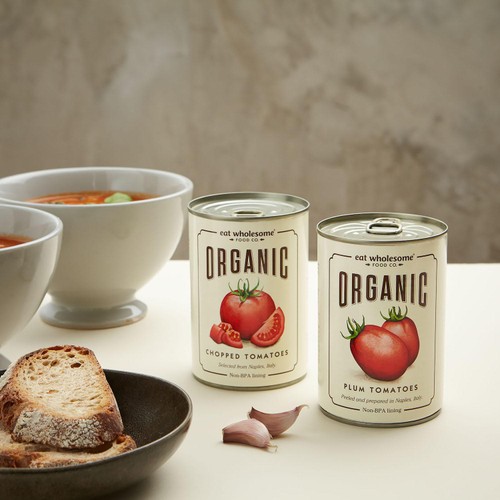 Eat Wholesome Organic Chopped Tomatoes thumbnail 3