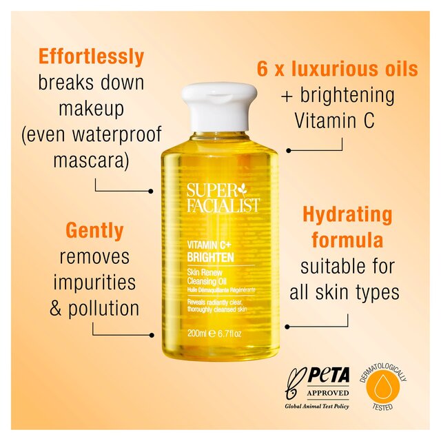 Super Facialist Vitamin C Cleansing Oil thumbnail 8
