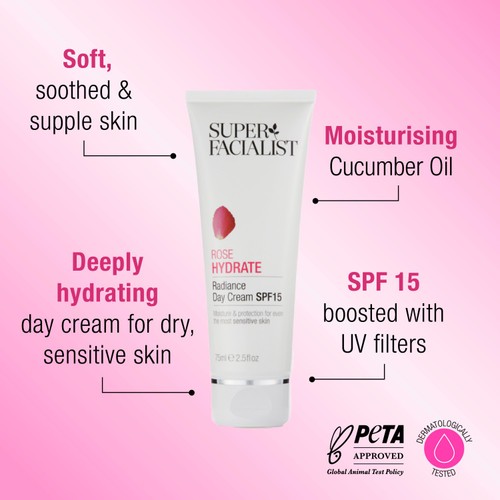 Super Facialist Rose Hydrating Day Cream SPF15 thumbnail 7