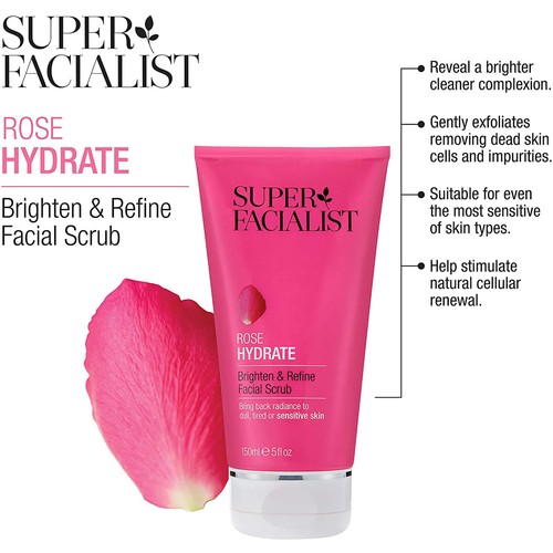 Super Facialist Rose Facial Exfoliating Scrub thumbnail 3