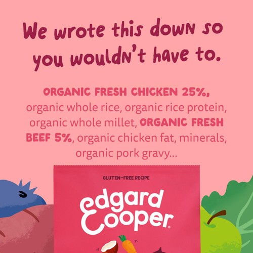 Edgard & Cooper Gluten Free Dry Dog Food Organic Beef & Free-Range Chicken thumbnail 8
