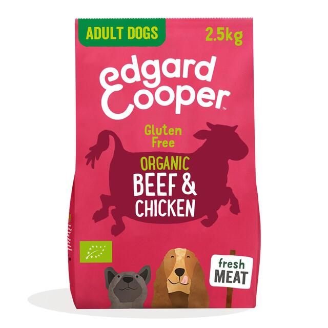 Edgard & Cooper Gluten Free Dry Dog Food Organic Beef & Free-Range Chicken