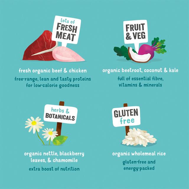 Edgard & Cooper Gluten Free Dry Dog Food Organic Beef & Free-Range Chicken thumbnail 4