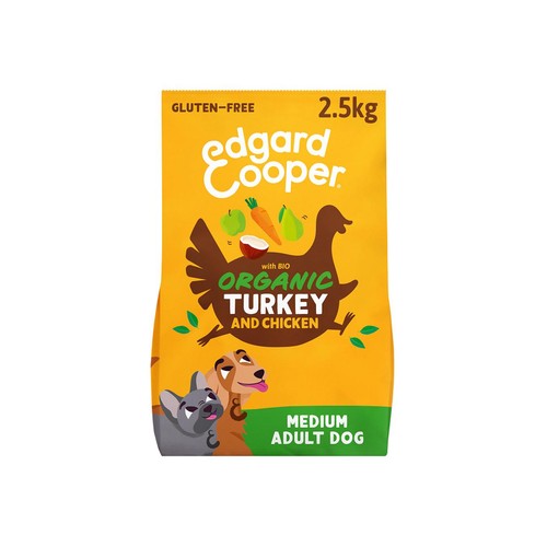 Edgard & Cooper Gluten Free Dog Food Organic Free-Range Turkey & Chicken